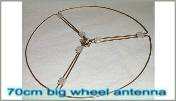 A 70cm Big Wheel Antenna