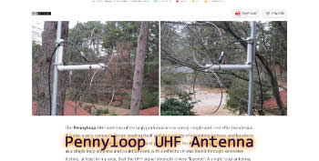 Build the Pennyloop UHF Antenna