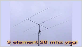 3 Element 28 MHz Yag