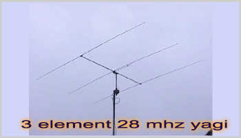 3 Element 28 MHz Yagi