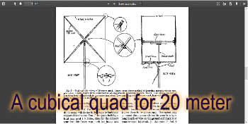 A cubical quad for 20 meter