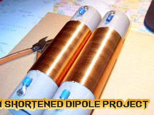 80 m shortened Dipole project