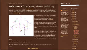 80 Meter 3-element Vertical Yagi