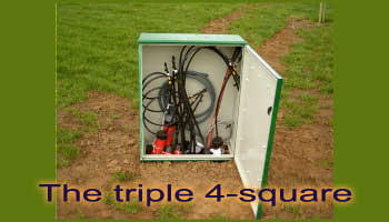 The triple 4-square project antenn