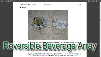 Reversible Beverage Array