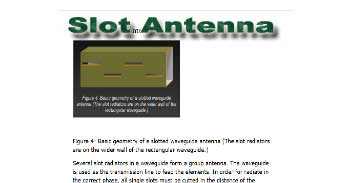 Slot Antenna