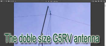 The doble size G5RV antenna
