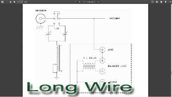 Long wire + balun 4:1