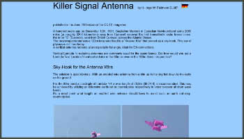 Sky-Hook for the Antenna Wire