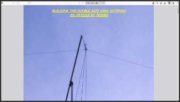 The doble size G5RV antenna