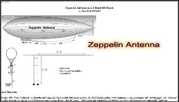 Zeppelin Antenna 2-Band HF