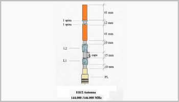 Antenna EH 144 Mhz