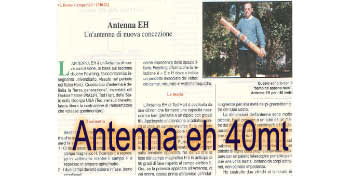 Antenna eh 40m