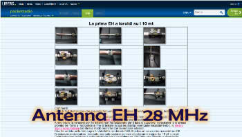 La prima EH a toroidi su i 10 m