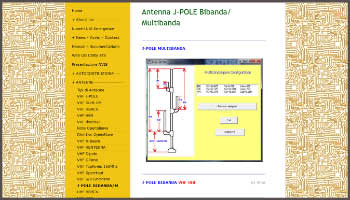 Antenna j-pole Bibanda vhf-uhf