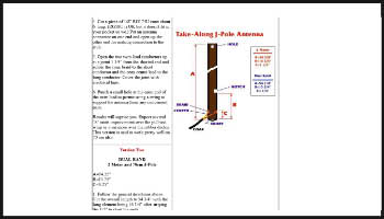 The Pocket Portable J-Pole Antenna