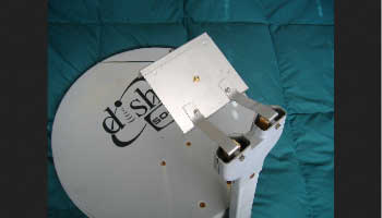 2.4 GHz antenna for Lunar Orbi