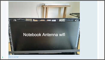 Notebook Antenna wifi