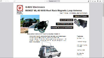 ML-90 Vehicle Roof Rack Magnetic Loop Antenna