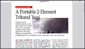 Portable Two Element Wire yagi