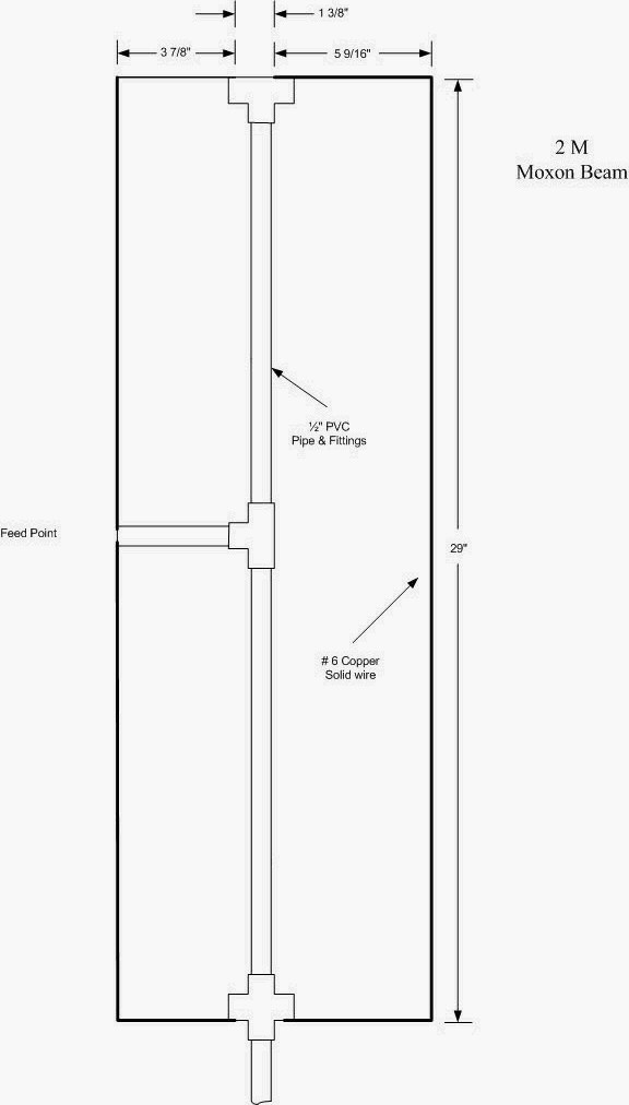 2 Meter Vertical Moxon