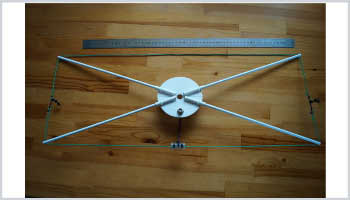 A DIY lightweight 2m Moxon antenna