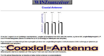 Coaxial-Antenna for 27 MHz