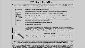 double wire 27mhz Doublet
