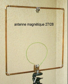 Magnetic Loop 27-28 MHz