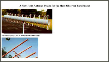 New Helix Antenna Design