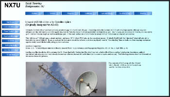 U-band 435 MHz Helix for Satellite Uplink