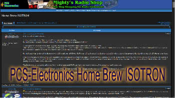 PCS-Electronics Home Brew Isotron