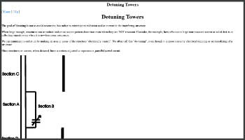 Detuning Towers W8JI