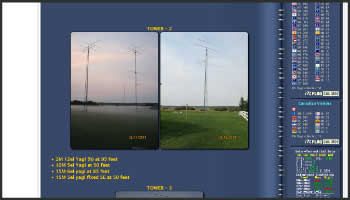 Photo Tower & antenna VE6SV
