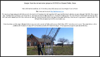 Tower project at W5SXD