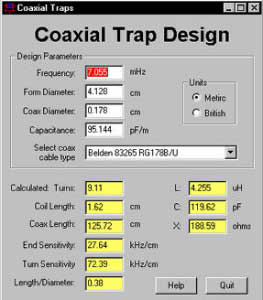 Coaxial Traps