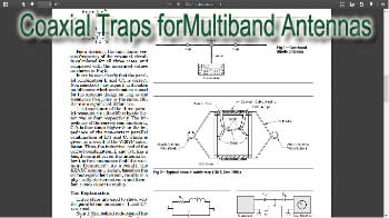 Coaxial Traps forMultiband Antennas