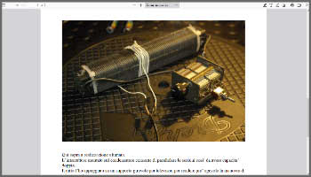 Antenna in ferrite per ricevitori portatili