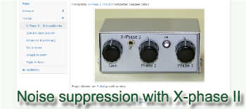 Noise suppression with X-phase II