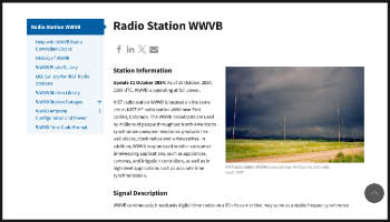 Radio Station WWVB