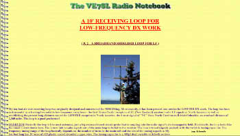 Receiving loop for low fequency dx work