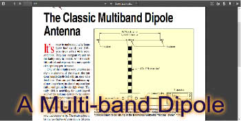A Multi-band Dipole