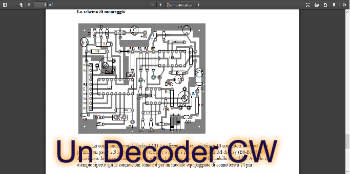 Un Decoder CW con il microprocessore PIC16F84