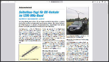 Yagi 1296 MHz-Band