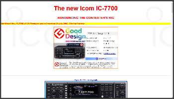 The new Icom IC-7700