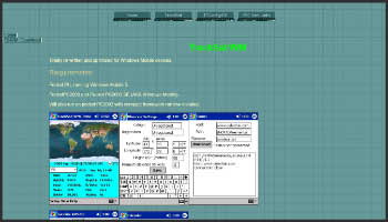 Pocket PC tracksat