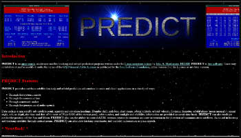 Predict satellite tracking