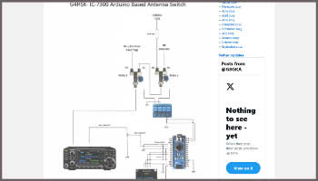 Antenna switch arduino for icom IC-7300