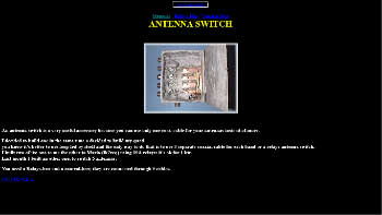 Switch for 5 antennas