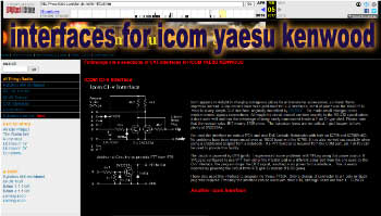 Cat interfaces for icom yaesu kenwood